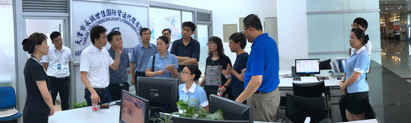 商务部外贸司再次走访我司进行调研工作