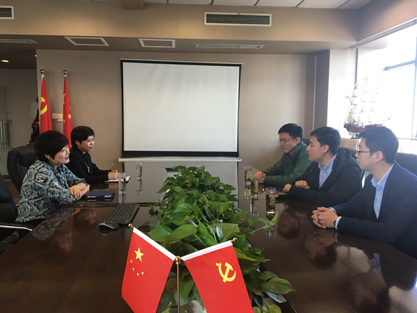 河东团区委领导走访永诚世佳