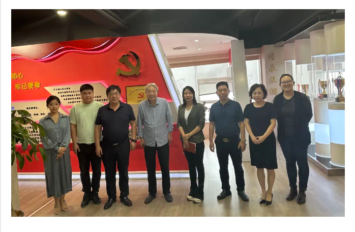 河北区工商联领导到永诚世佳走访交流