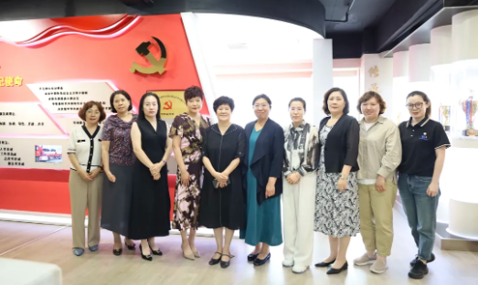 天津市女企业家协会到永诚世佳走访交流