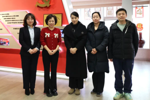 河东区团委领导走访青志协副会长单位永诚世佳